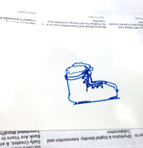 My Boot Drawing