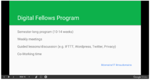 Digital Fellows Program Slides